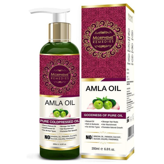 Morpheme Pure Amla Hair Oil image