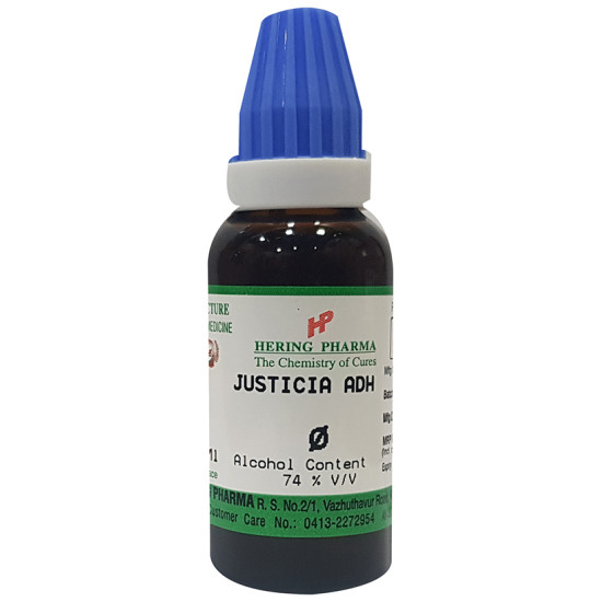 Hering Pharma Justicia Adh Mother Tincture Q image