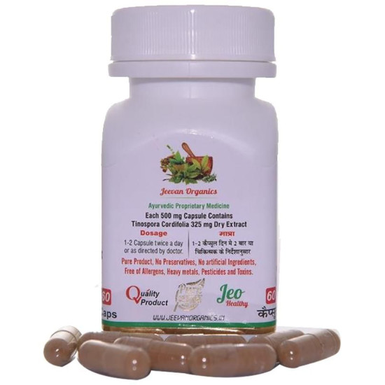 Jeevan Organics Giloe P Capsule image