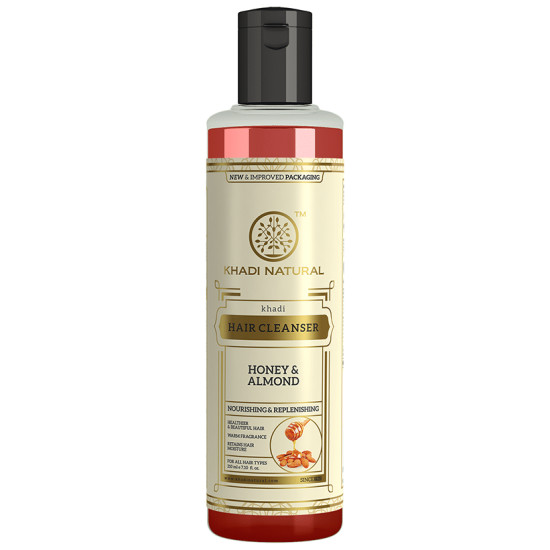 Khadi Naturals Ayurvedic Honey & Almond Hair Cleanser image