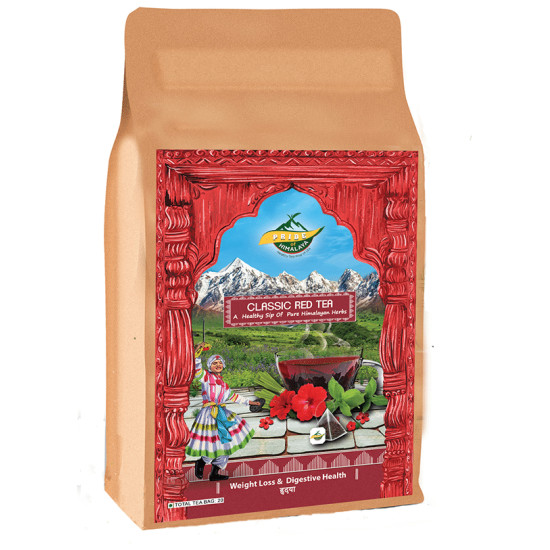 Pride Of Himalaya Hibiscus Classic Red Tea Bag (2gm Each) image