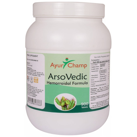 Ayur Champ Arsovedic Hemorroidal Formula Tablet image