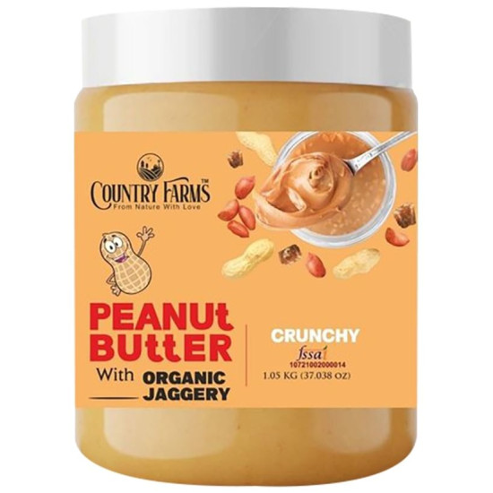 Country Farms Peanut Butter Jaggery Crunchy image