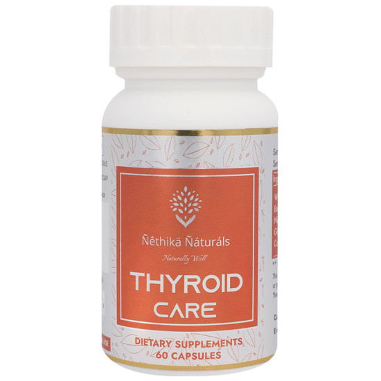 Nethika Naturals Thyroid Care Dietary Supplements Capsule image