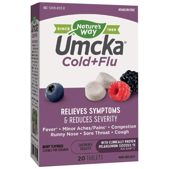 Nature's Way Umcka Cold+Flu Tablet image