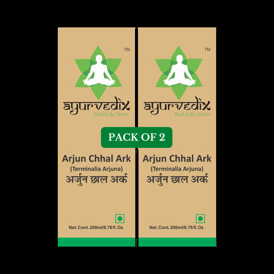 Ayurvedix Arjun Chhal Ark (200ml Each) image