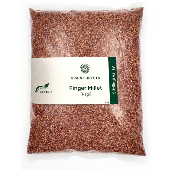 Grain Forests Certified Organic Finger Millet (500gm Each) image