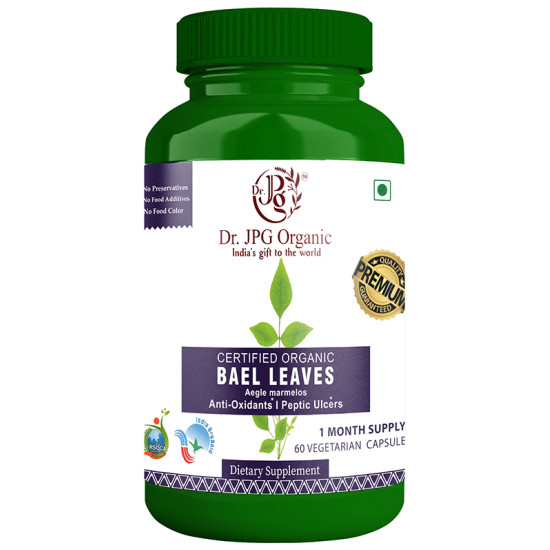 Dr. JPG Organic Bael Leaves Vegetarian Capsule image