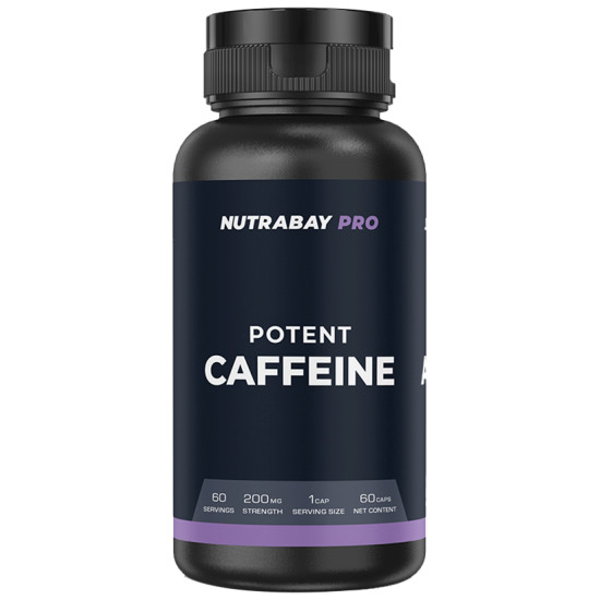 Nutrabay Pro Potent Caffeine Capsule image