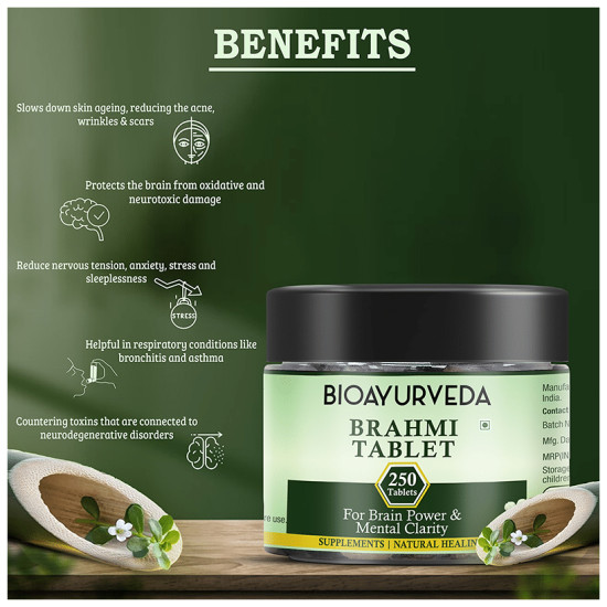 Bioayurveda Brahmi Tablet image