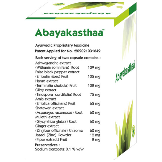 Abayakasthaa Natural Immunity Booster Capsule image