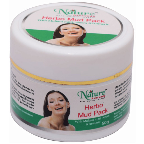 Naturz Ayurveda Herbo Mud Pack image