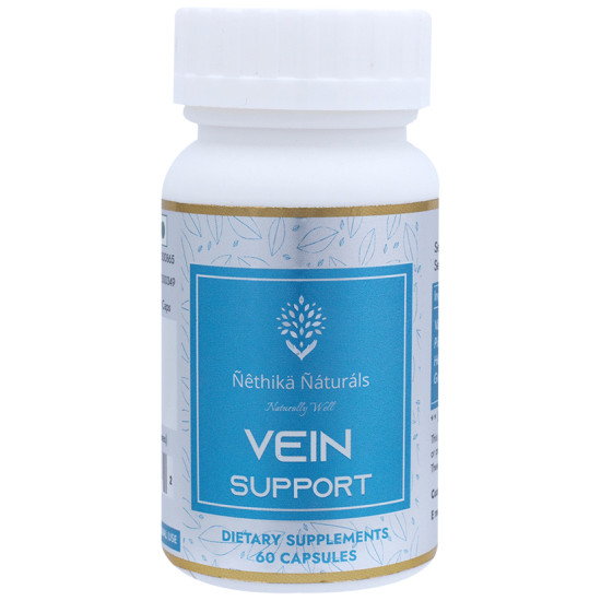 Nethika Naturals Vein Support Dietary Supplements Capsule image