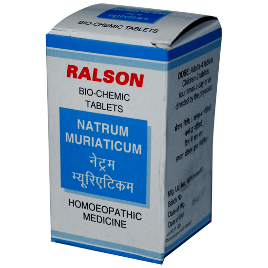 Ralson Remedies Natrum Muriaticum Biochemic Tablet 12X image