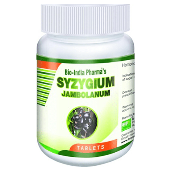 Bio India Syzygium Jambolanum Tablet image