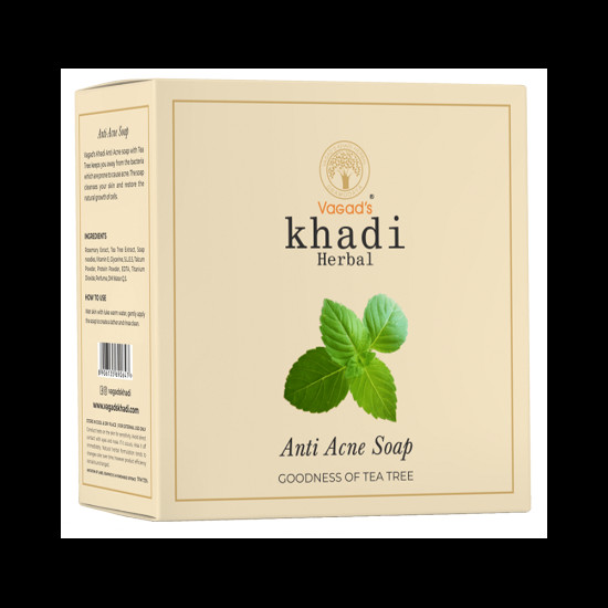 Vagad's Khadi Herbal Anti Acne Soap image