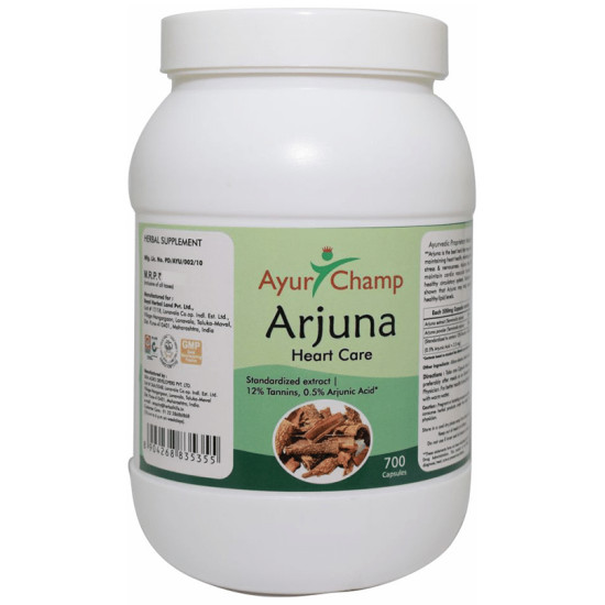 Ayur Champ Arjuna Heart Care Capsule image