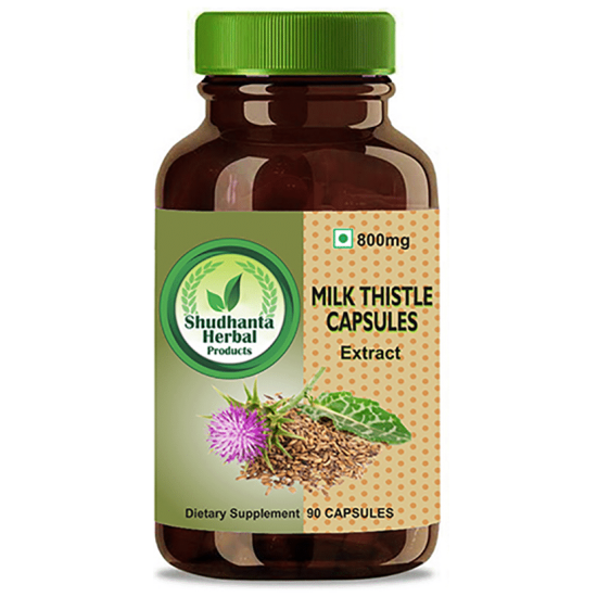 Shudhanta Herbal Milk Thistle 800mg Capsule image