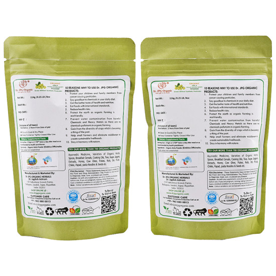 Dr. JPG Organic Amla Powder (114gm Each) image