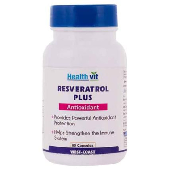 HealthVit Resveratrol Plus Capsule image