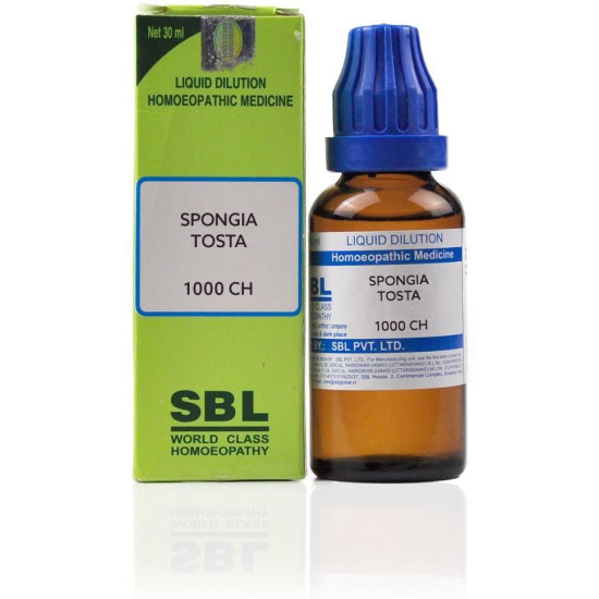 SBL Spongia Tosta Dilution 1000 CH image