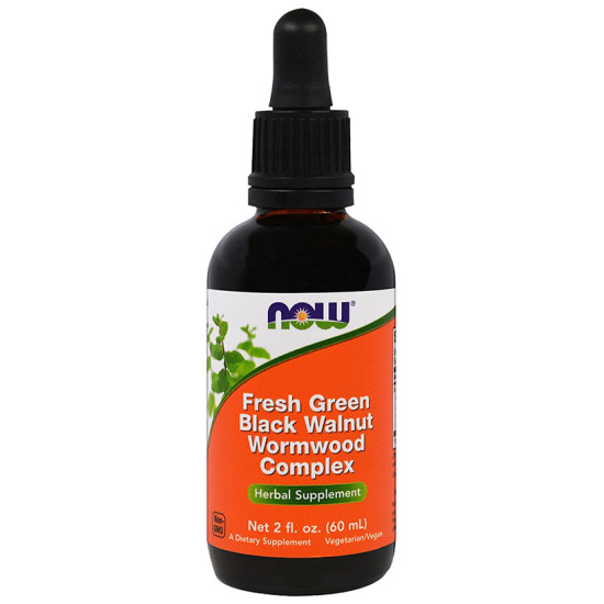 Now Fresh Green Black Walnut Wormwood Complex (60ml Each) image