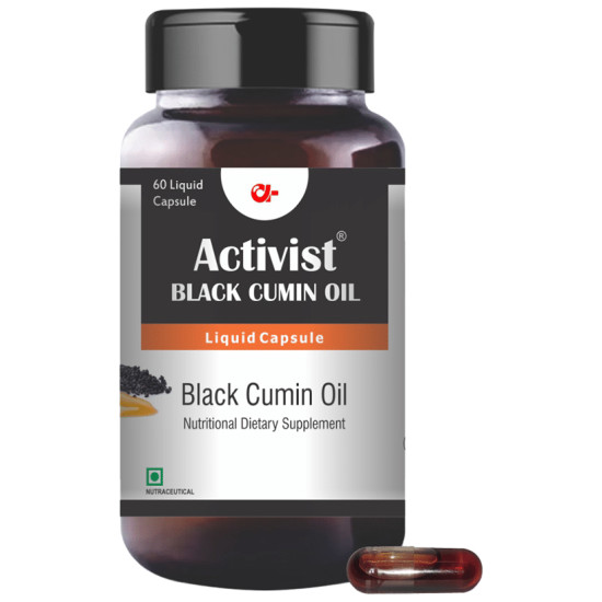 Activist Black Cumin Oil Liquid Capsule image