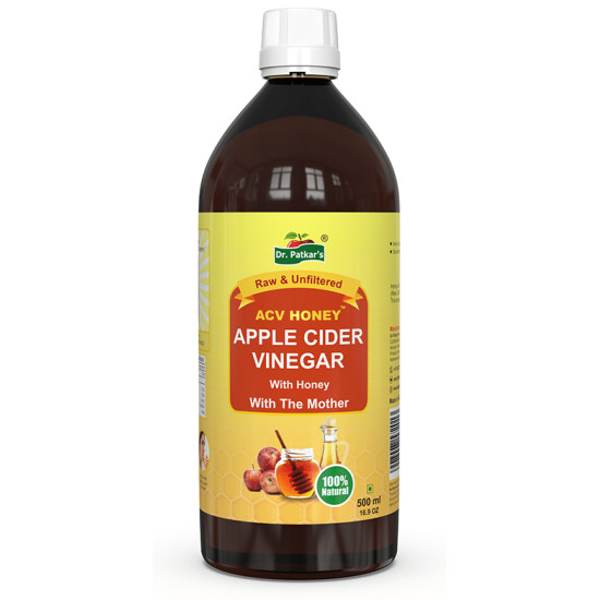 Dr. Patkar's Apple Cider Vinegar Honey with the Mother (500ml Each) image