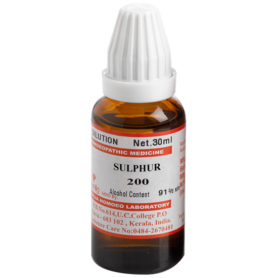 Similia Sulphur Dilution 200 image