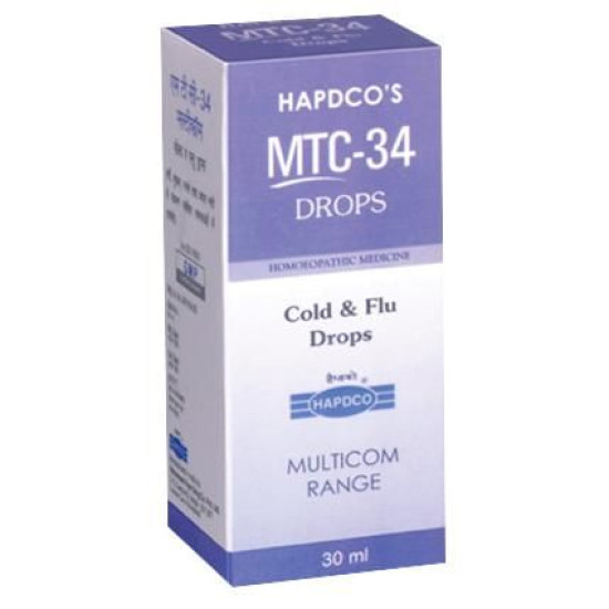 Hapdco MTC-34 Cold & Flu Drop image