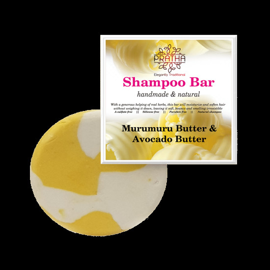 Pratha Shampoo Bar Murumuru Butter & Avocado Butter image