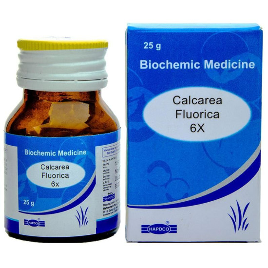 Hapdco Calcarea Fluorica Biochemic Tablet 6X image