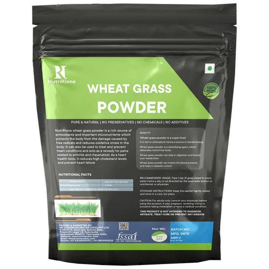 NutriRione Wheat Grass Powder image