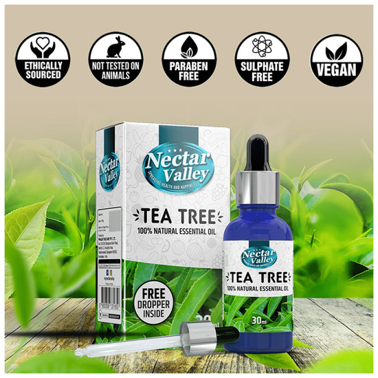 Nectar Valley Tea Tree 100% Natural Essential Oil image