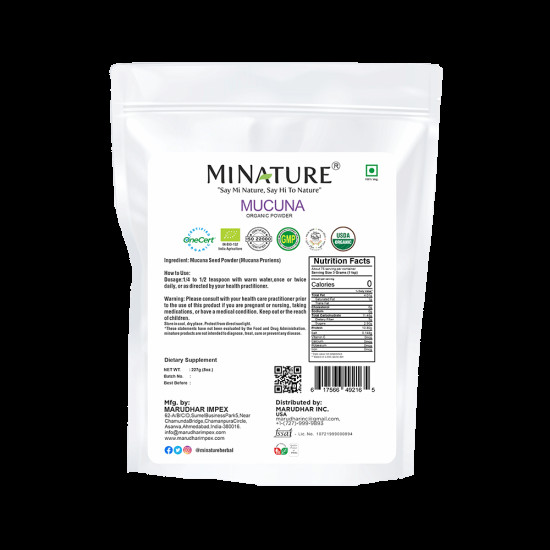 Minature Mucuna Organic Powder image