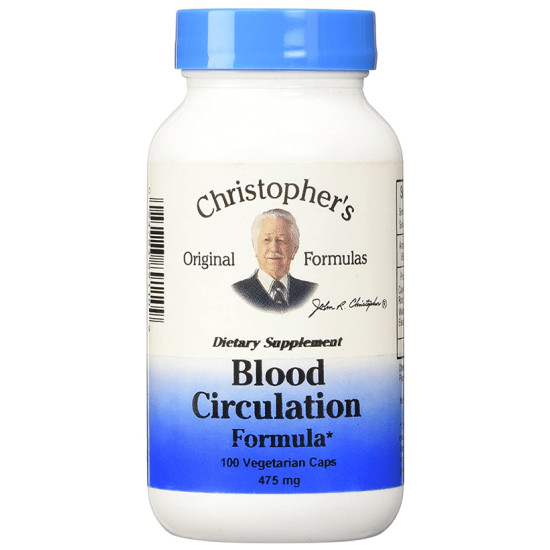 Christopher's Blood Circulation Formula Vegetarian Cap image