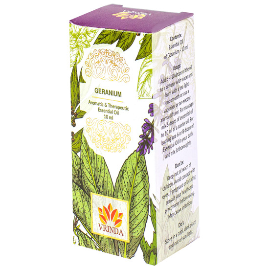 Vrinda Geranium Aromatic & Therapeutic Essential Oil image