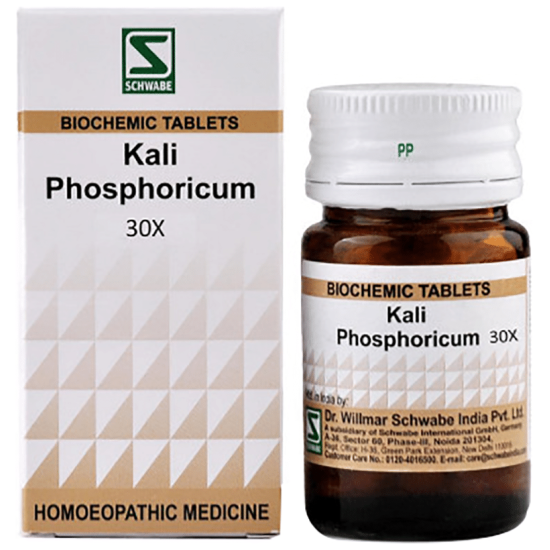 Dr Willmar Schwabe India Kali Phosphoricum Biochemic Tablet 30X image