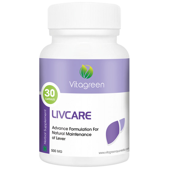 Vitagreen Livcare 500mg Capsule image