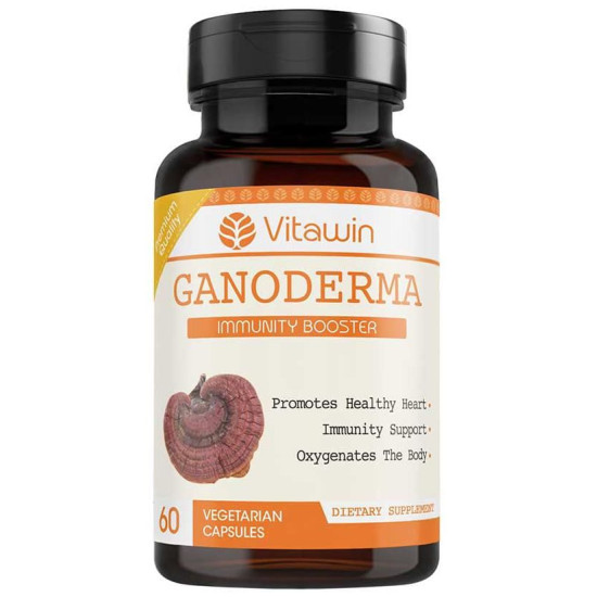 Vitawin Ganoderma 500mg Vegetarian Capsules image