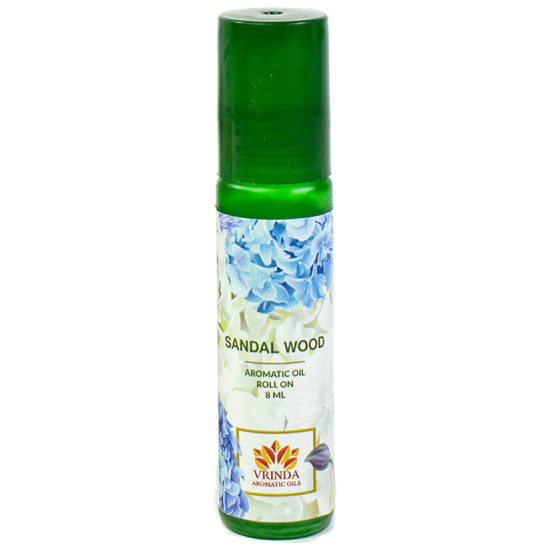 Vrinda Sandalwood Aromatic Oil Roll On image