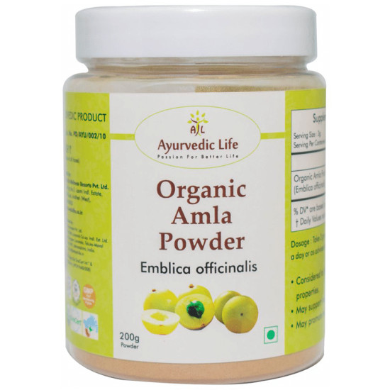 Ayurvedic Life Organic Amla Emblica Officinalis Powder image