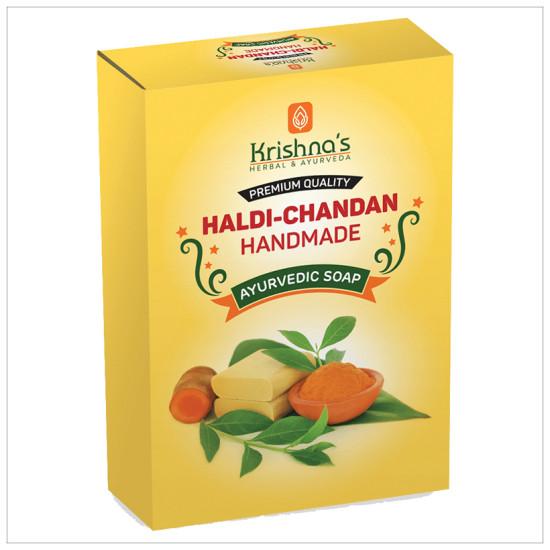 Krishna's Haldi Chandan Handmade Soap image