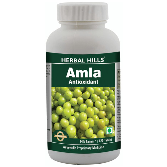 Herbal Hills Amla Antioxidant Tablet image