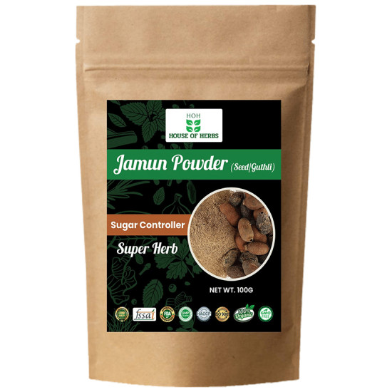 House Of Herbs Jamun (Seed/Guthli) Powder image