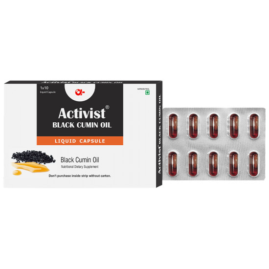 Activist Black Cumin Oil Liquid Capsule image