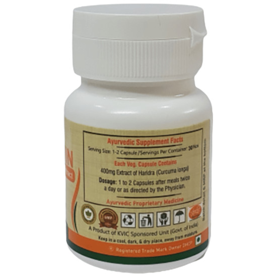 Deep Ayurveda Curcumin from Turmeric Root Extract Based Capsule image