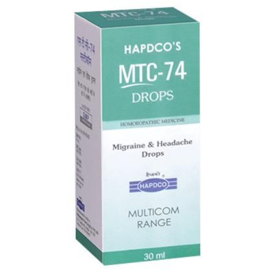 Hapdco MTC-74 Migraine & Headache Drop image