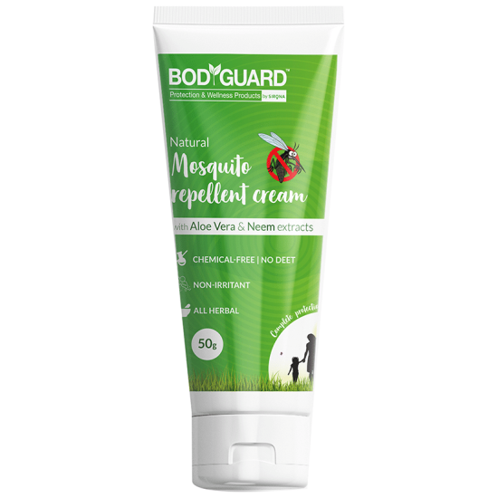 Bodyguard Natural Mosquito Repellent Cream with Aloe Vera & Neem Extract image