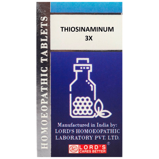 Lord's Thiosinaminum Trituration Tablet 3X image